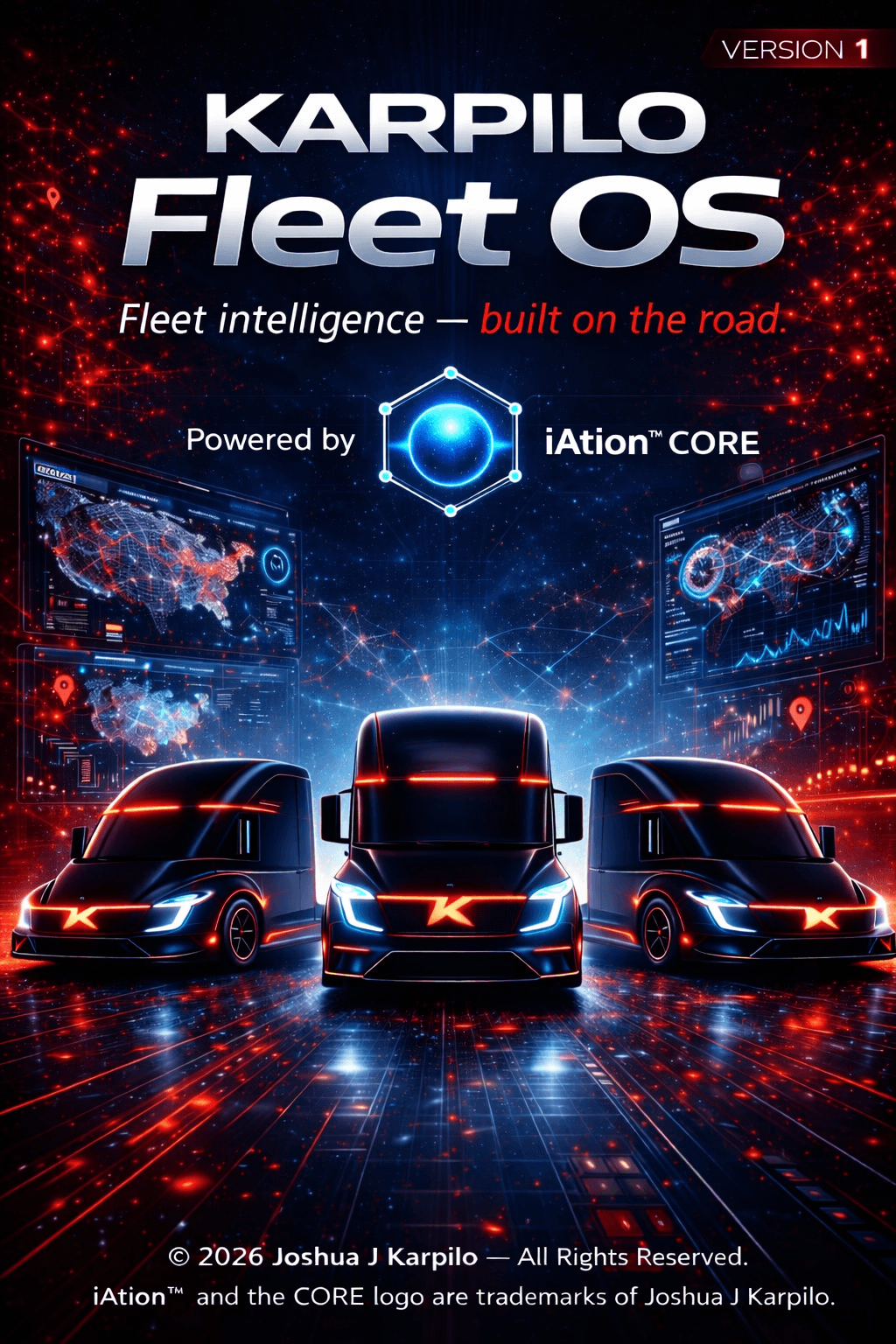 Karpilo FleetOS in-development interface visual